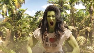 Tatiana Maslany as Jennifer "Jen" Walters/She-Hulk in Marvel Studios' She-Hulk: Attorney at Law