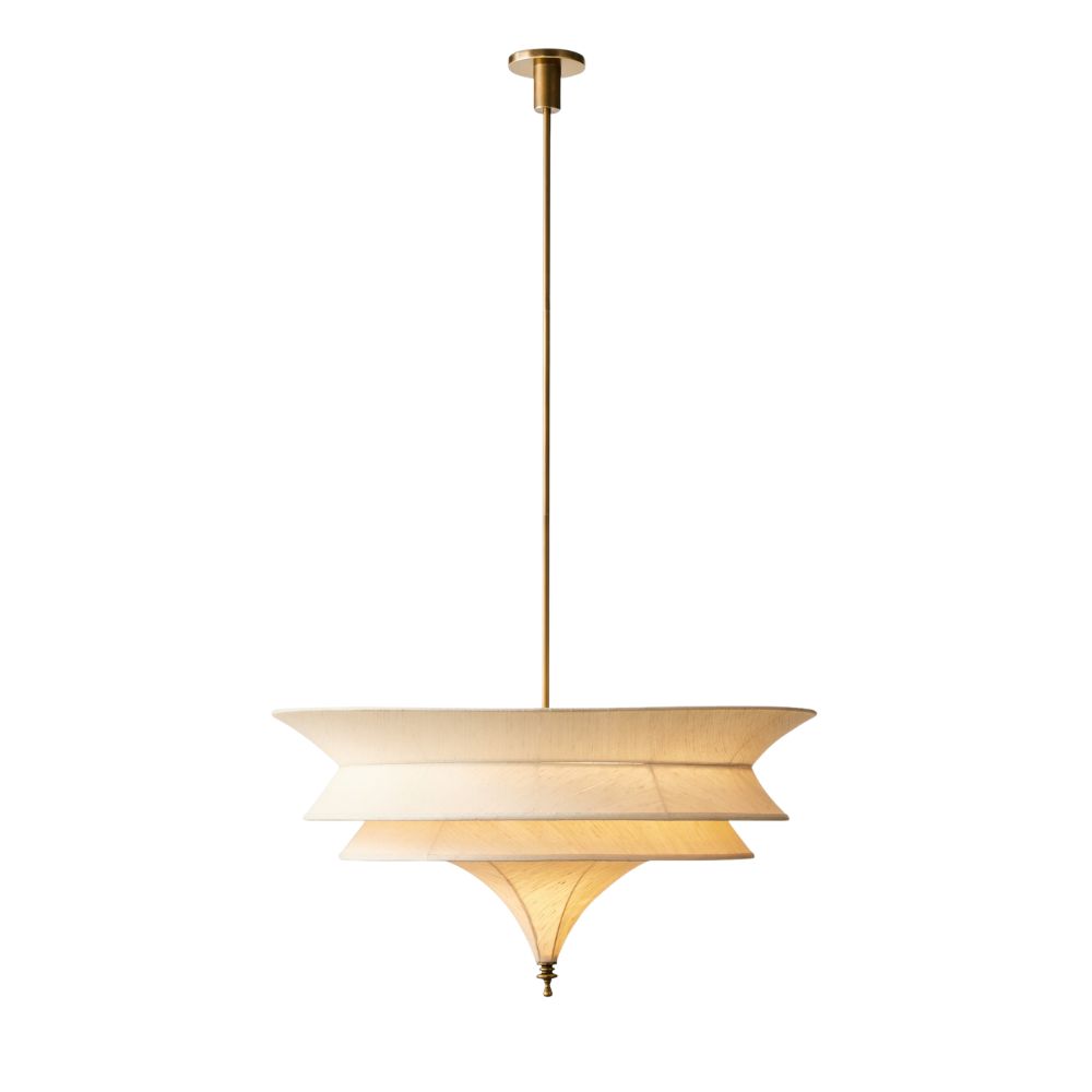 Aster Silk Sculptural Chandelier