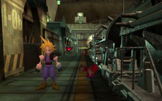 Final Fantasy VII running on DuckStation