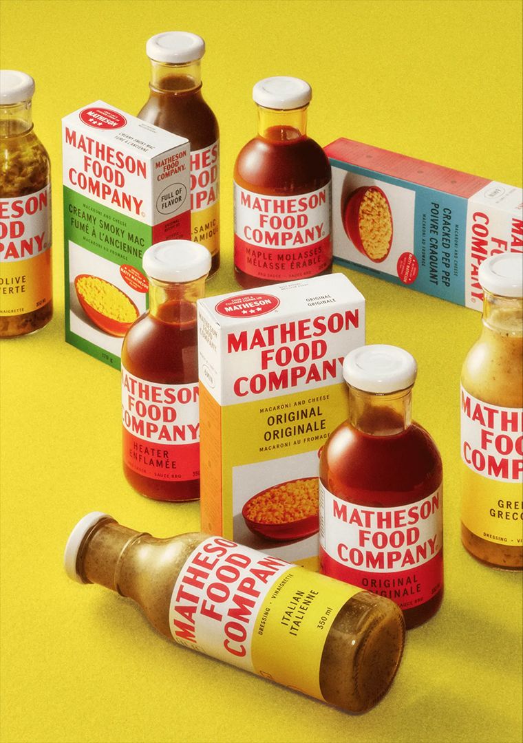 Matheson Food Company packaging