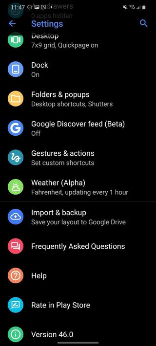 How To Backup Action Launcher