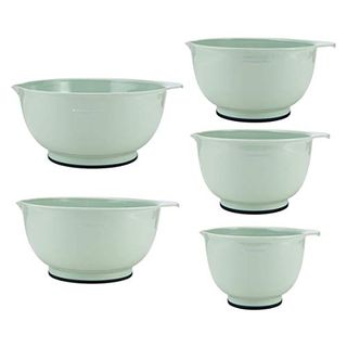 Kitchenaid - Ke178ospia Kitchenaid Classic Mixing Bowls, Set of 5, Pistachio