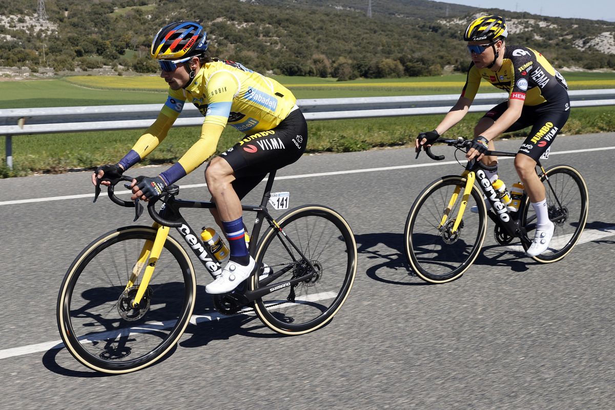 Itzulia Basque Country 2021 - 60th Edition - 3rd stage Amurrio - Ermualde (Laudio) 167,7 km - 07/04/2021 - Primoz Roglic (SLO - Jumbo - Visma) - photo Luis Angel Gomez/BettiniPhoto&Acirc;&copy;2021