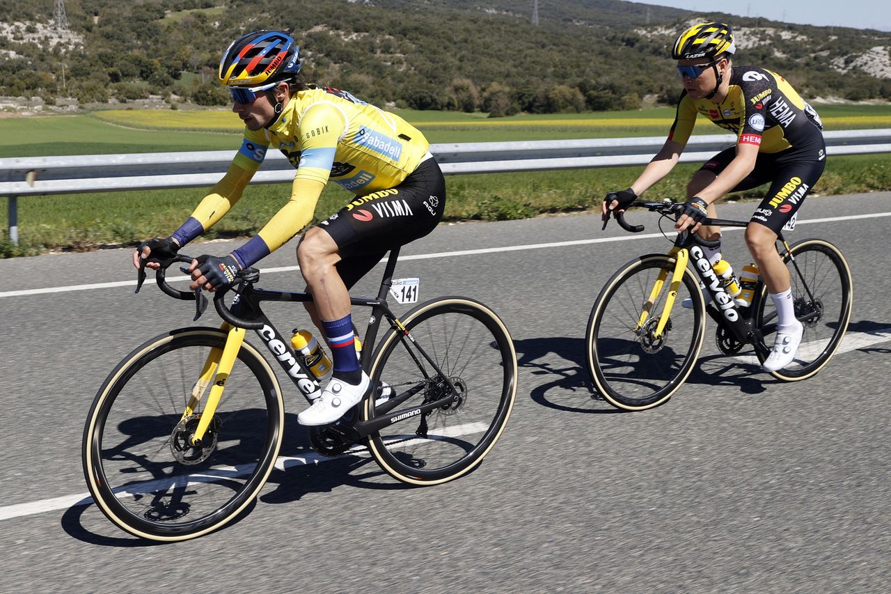 Itzulia Basque Country 2021 - 60th Edition - 3rd stage Amurrio - Ermualde (Laudio) 167,7 km - 07/04/2021 - Primoz Roglic (SLO - Jumbo - Visma) - photo Luis Angel Gomez/BettiniPhoto&Acirc;&copy;2021