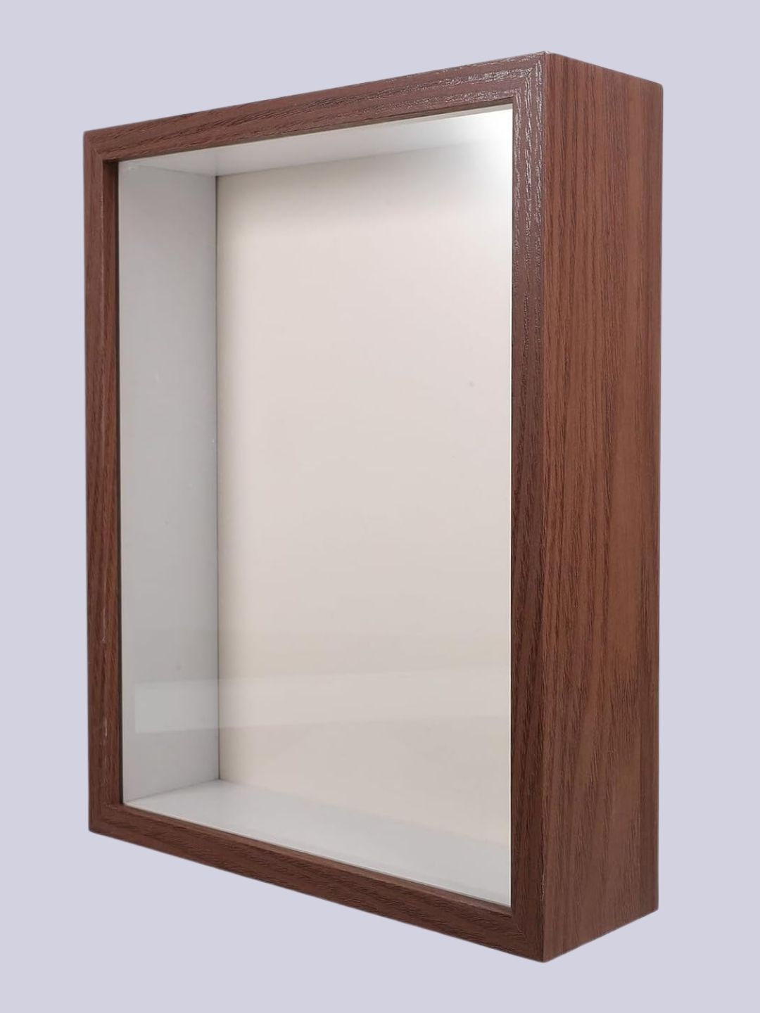 Homoyoyo, 10-Inch Walnut Wooden Shadow Box Frame
