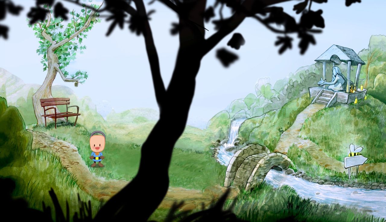Paintings for a video game