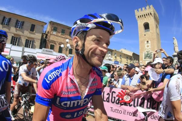 Defending Giro champion Michele Scarponi