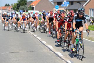 Christian Knees chases, Eneco Tour 2011, stage two