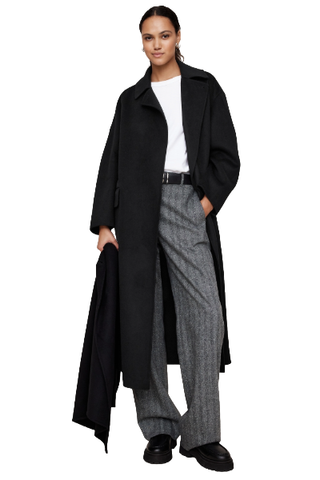 Oversized Double-Faced Cape Coat (Was $400) 