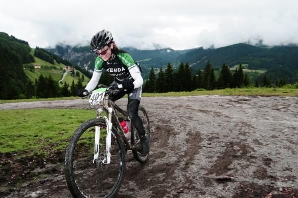 Mary McConneloug (Kenda/Seven/NoTubes) in action at the AlpenTour Trophy