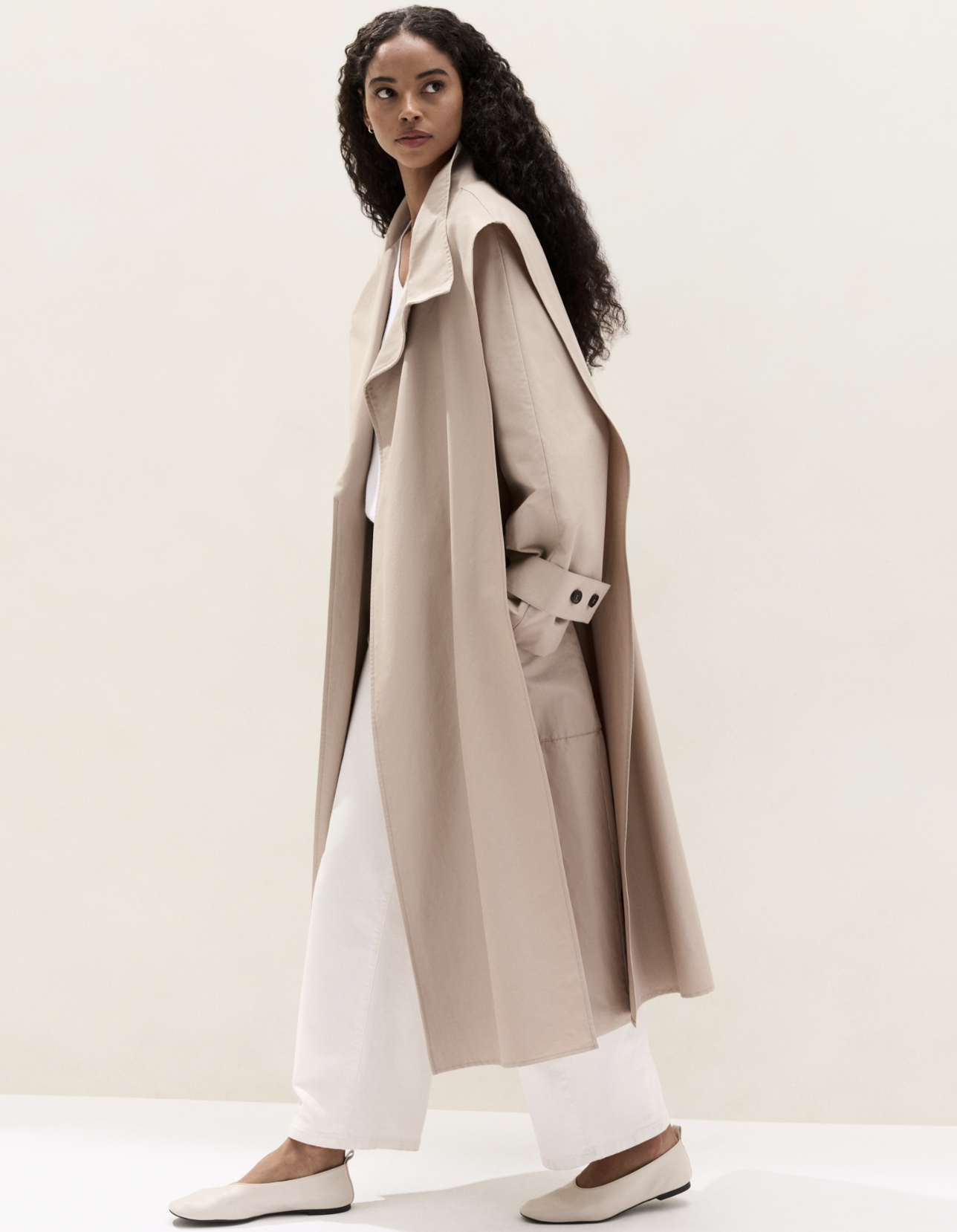The White Company, Relaxed Draped Trench