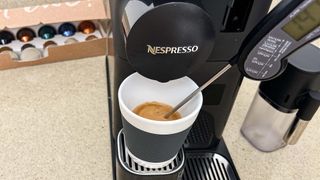 Nespresso machines on kitchen counter