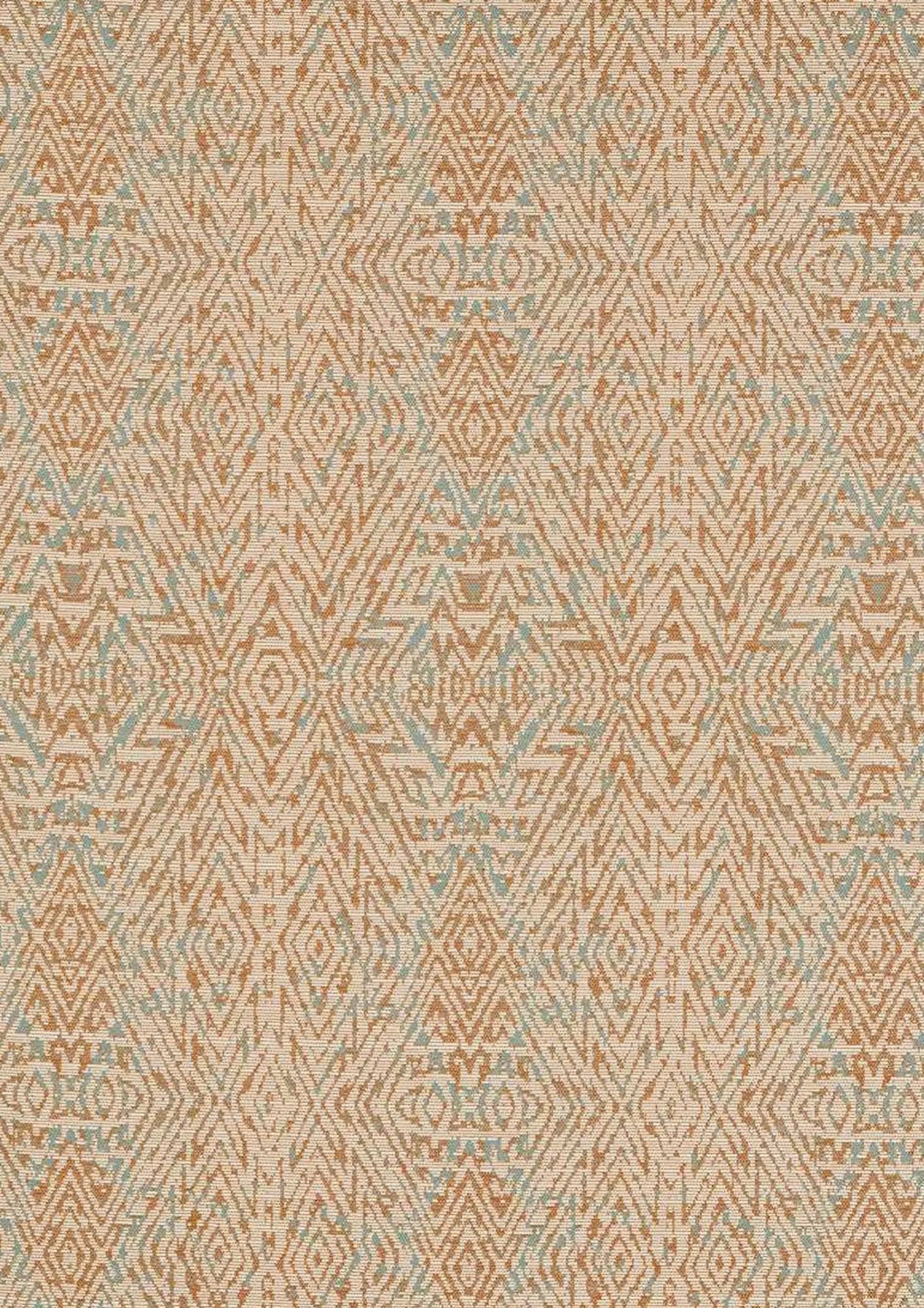 Harlequin Fabrics, Hansha Paprika / Limpet