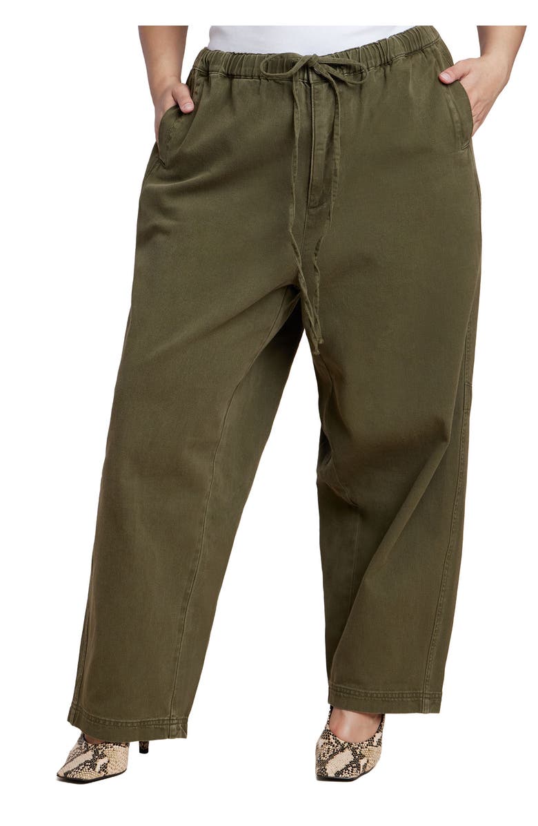 Adjustable Drawstring Casual Pant