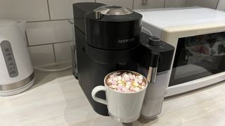 making a nespresso hot chocolate