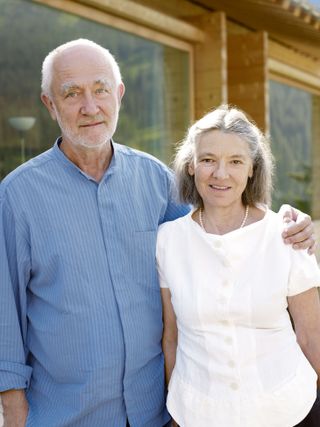 Portrait of Peter Zumthor and Annalisa Zumthor