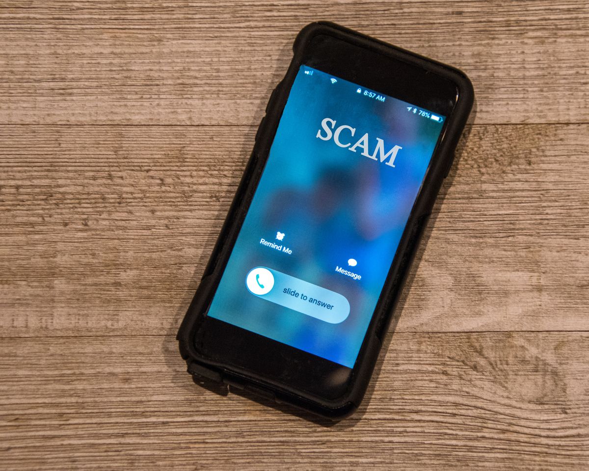 Scam caller ID