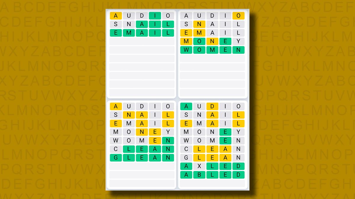 Quordle hints and answers for Tuesday, May 13 (game #1205) | TechRadar