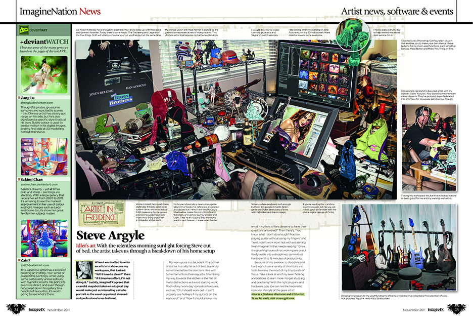 Página de ImagineFX