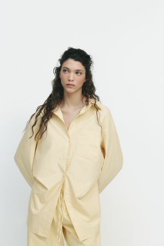 Oversized Poplin Shirt