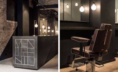 The sleek new salon in London's Leather Lane promises understated suavity. It is the fruits of a creative partnership between haircutting hotshots Corrado Tevere and Mikey Pearson