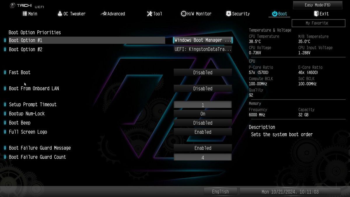 ASRock Z890 Taichi Lite