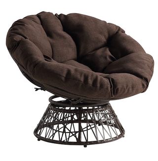 OSP Home Furnishings Wicker Papasan Chair