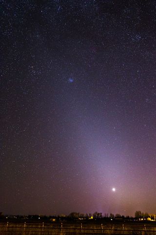 Zodiacal Light Seen in Montana