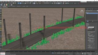 3ds Max - add grass and weeds