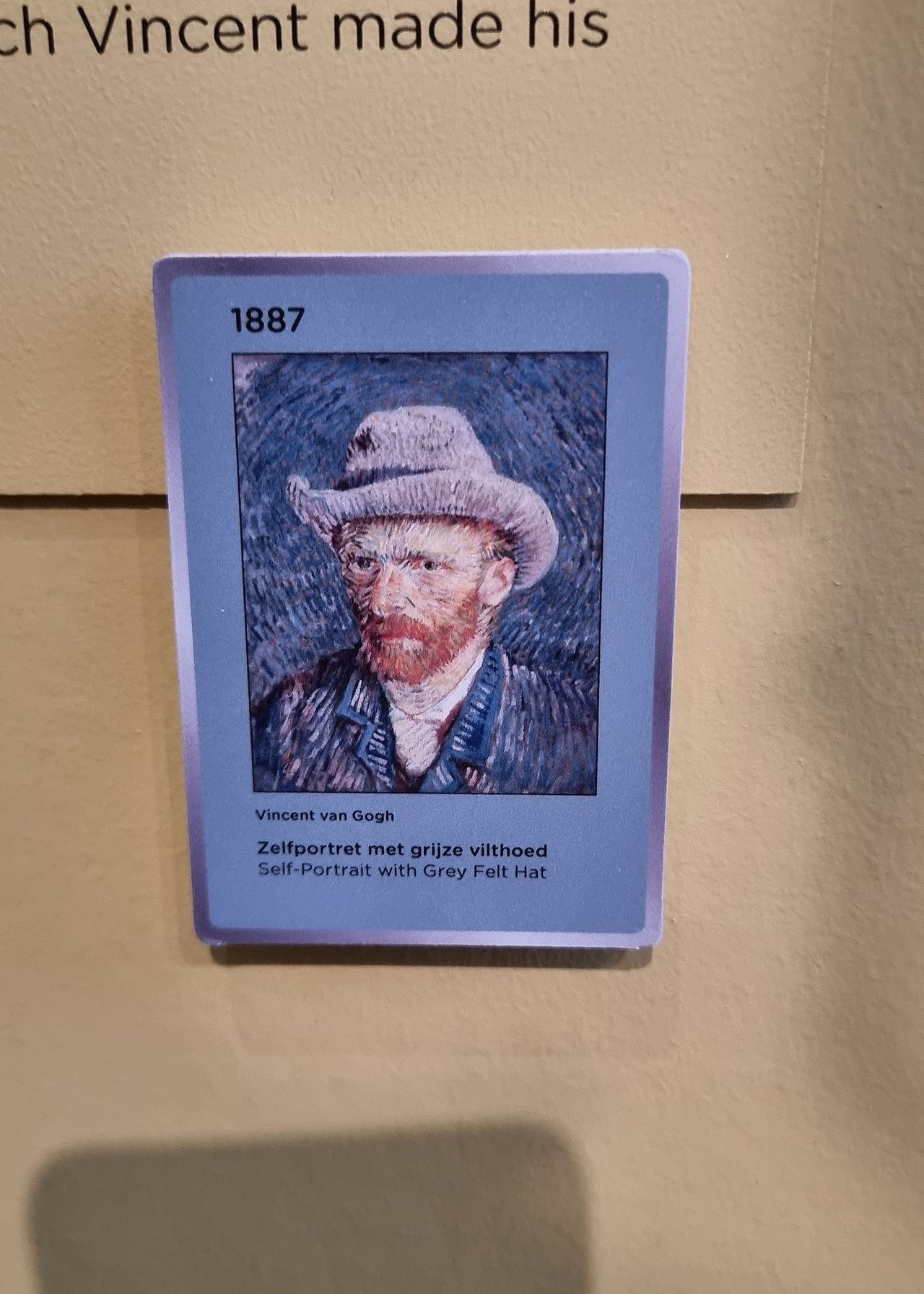 Vincent got his own version of Pokemon cards too