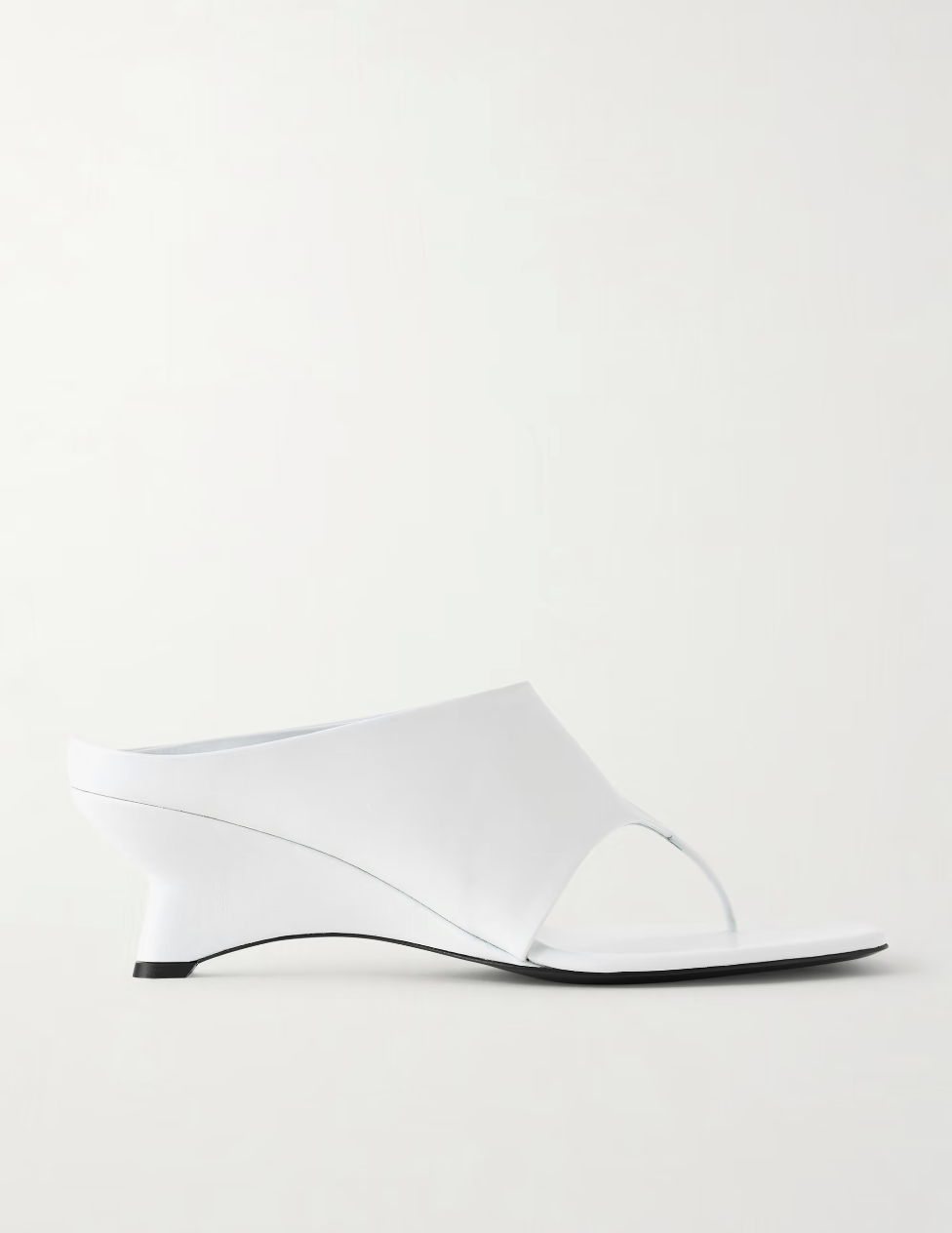 KHAITE, Marlow leather wedge mules