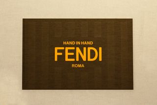 Front cover of book which reads Fendi Hand in Hand