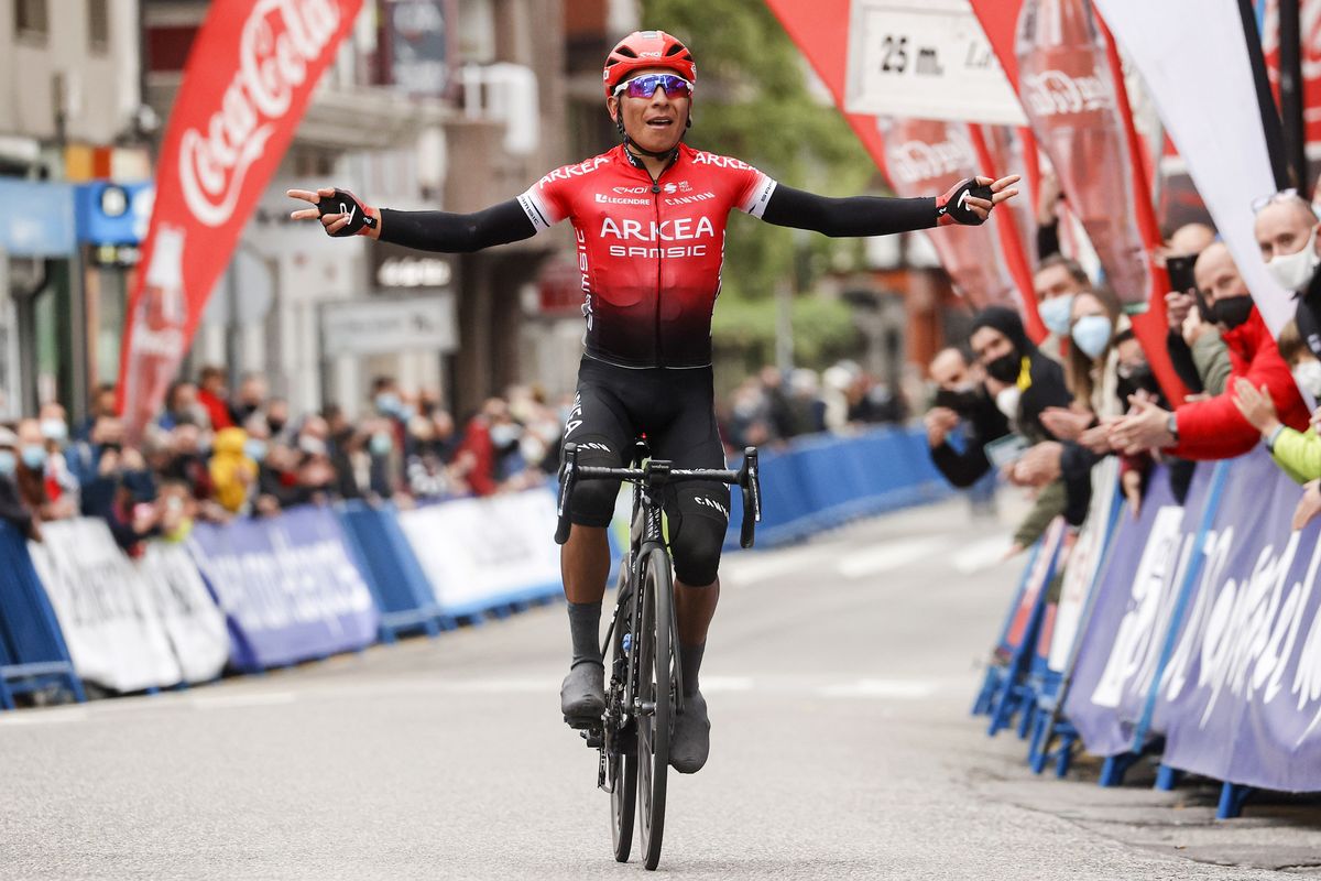 Vuelta Asturias 2021 - 64th Edition - 1st stage Oviedo - Pola de Lena 184,5 km - 30/04/2021 - Nairo Quintana (COL - Team Arkea - Samsic) - photo Luis Angel Gomez/BettiniPhoto&Acirc;&copy;2021