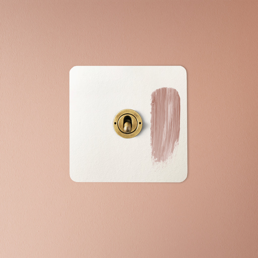 Lucian One Gang Intermediate Toggle Switch in a Paintable Finish