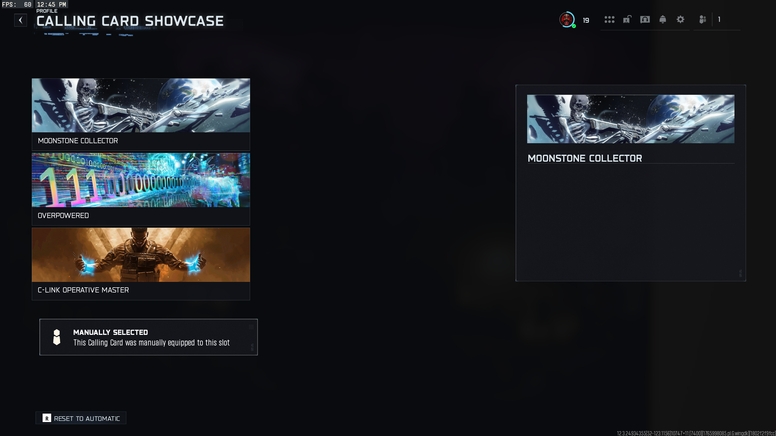 The Calling Card Showcase in Call of Duty: Black Ops 7 still will randomly ignore changes you make.