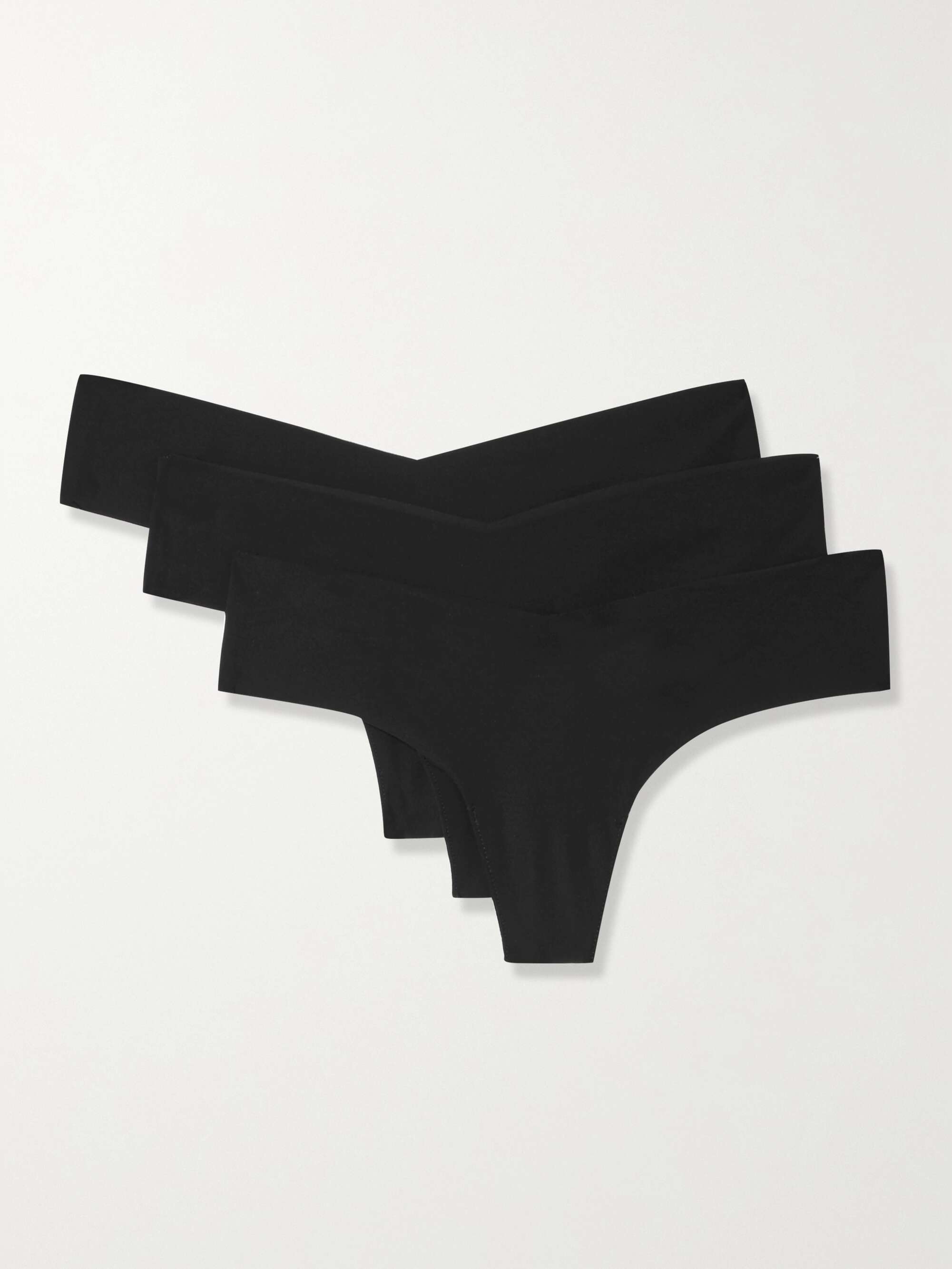 Set of Three Stretch Thongs