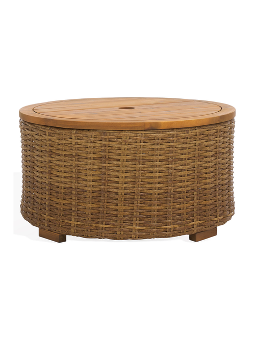 Anguilla Wicker Coffee Table by Valerie