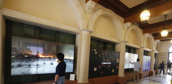 MultiTouch and University of Southern California Unveil Interactive Touch Display