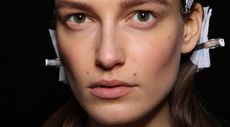 Nars make-up backstage at Christopher Kane AW15