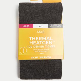 M&S grey tights 