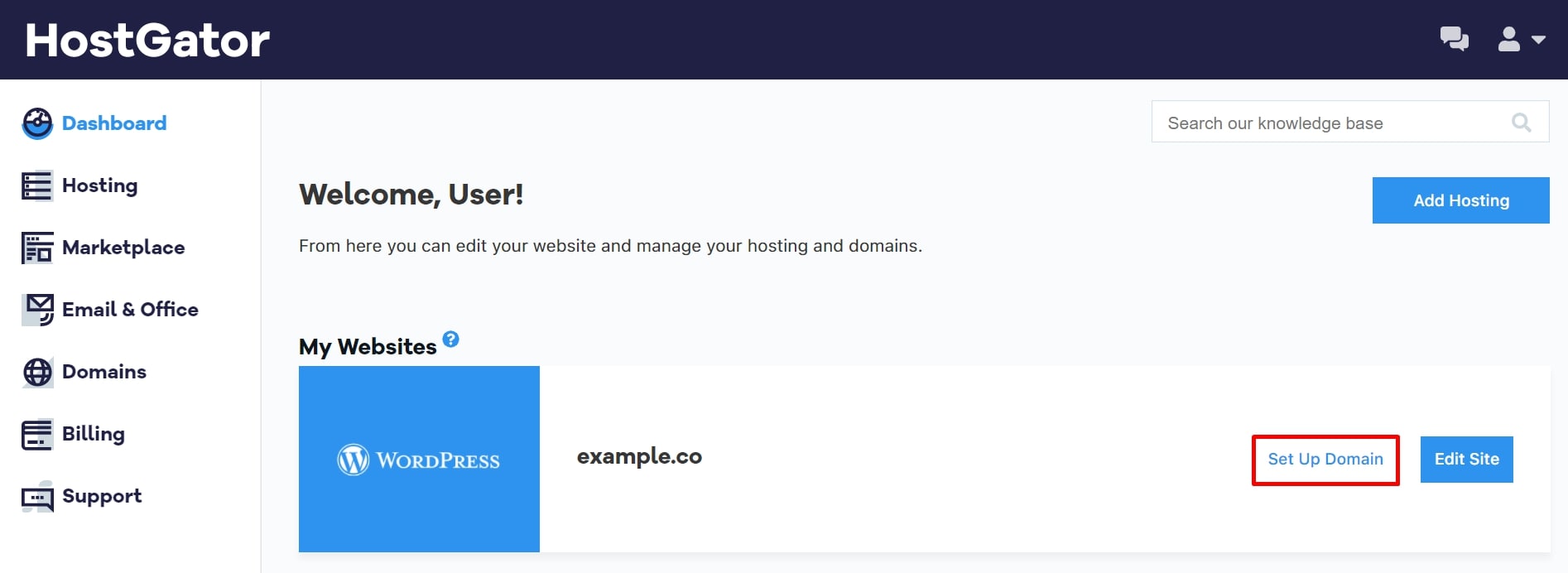 Set Up Domain