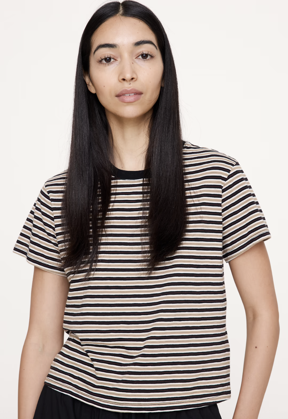 Banana Republic, Cotton Slub Crew-Neck T-Shirt