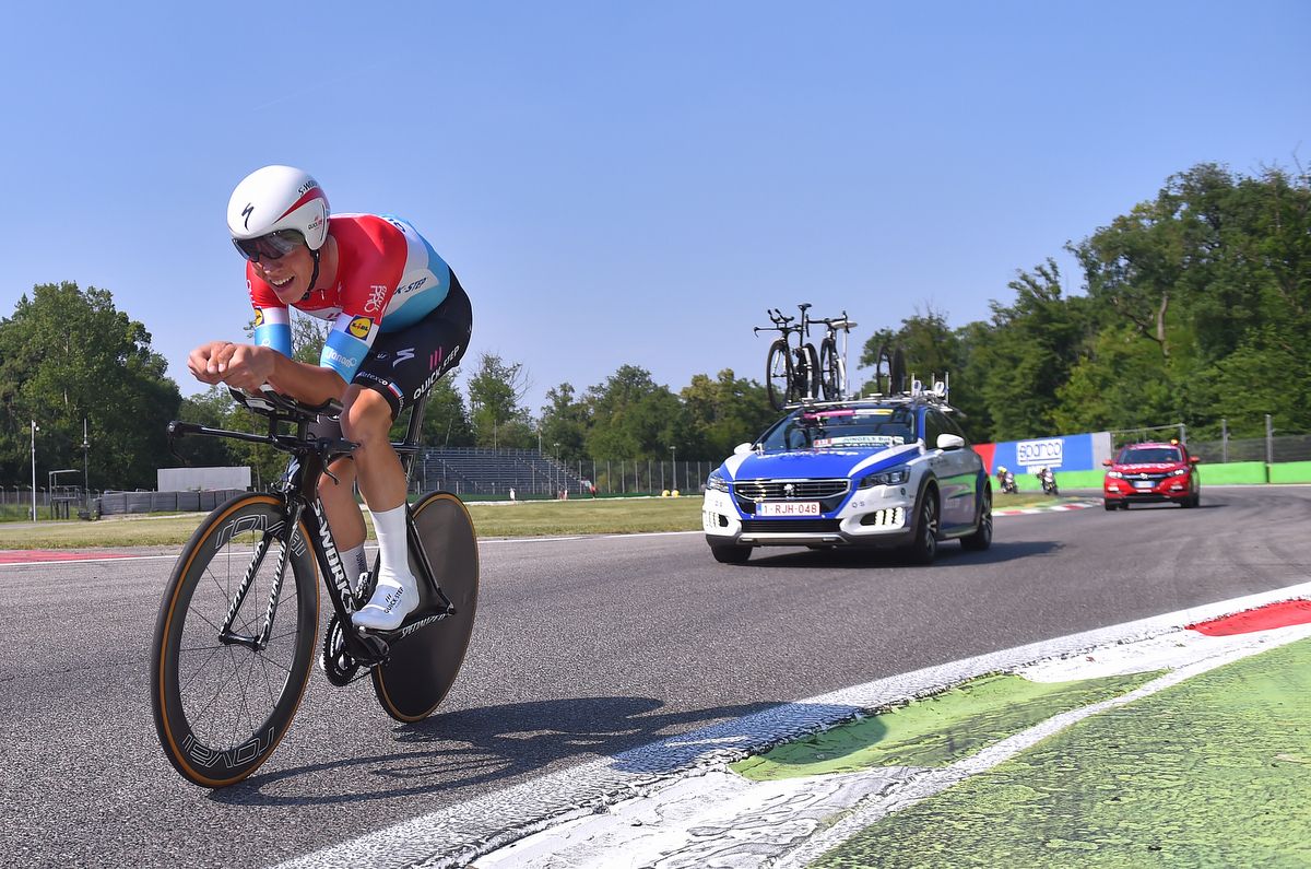 Bob Jungels during the final day time trial