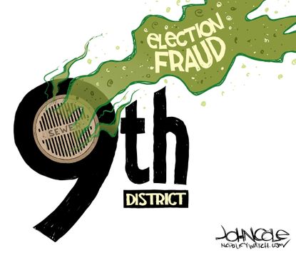 U.S. 9th District election fraud North Carolina
