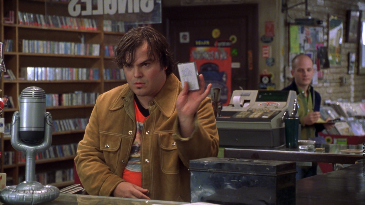 Jack Black as Barry in High Fidelity