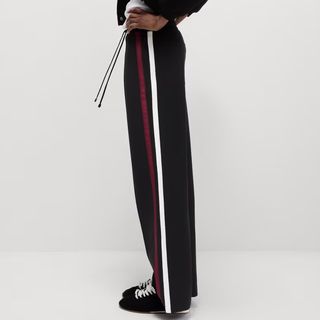 M&S Jersey Side Stripe Trousers