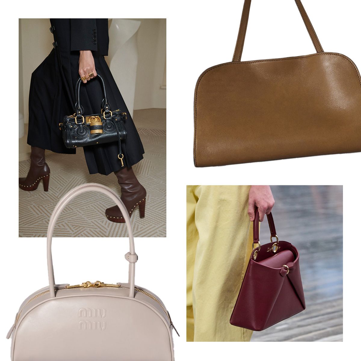 Collage of 2026 designer bags