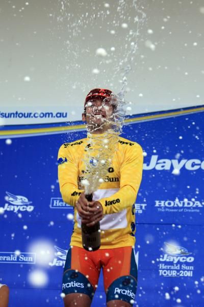 Bubbly time for Nathan Haas (Genesys Wealth Advisors)