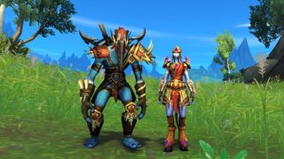 Captura de tela promocional de World of Warcraft: Dragonflight