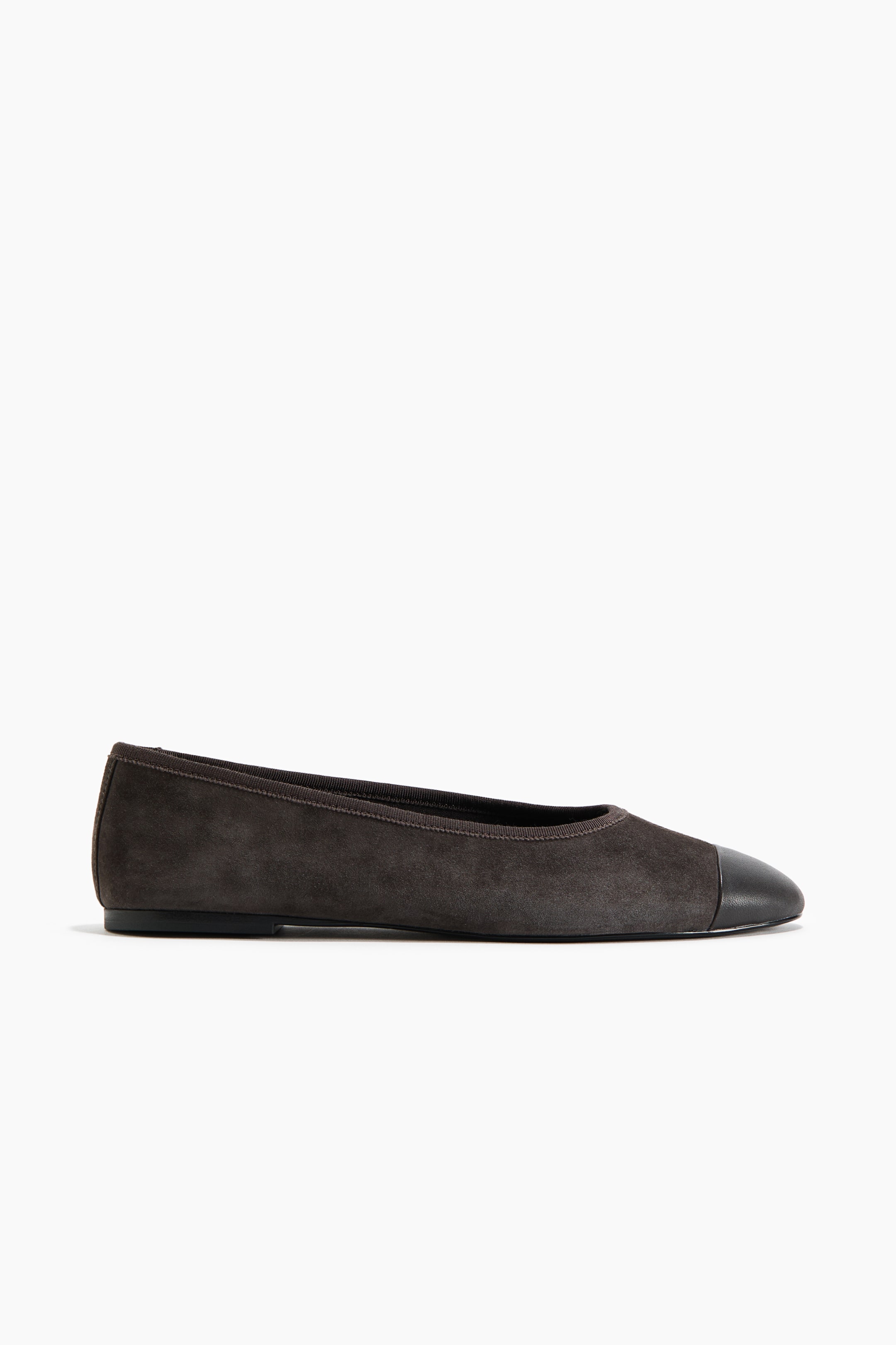 Suede Ballet Flats